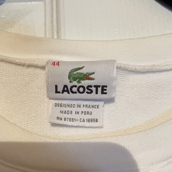 Lacoste 3/4 sleeve top - Picture 3 of 5